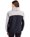 Texas Rio Grande Valley Vaqueros Cutter & Buck Charter Eco Recycled Womens Anorak Jacket Navy Blue/Polished Back Thumbnail Image