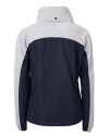 Texas Rio Grande Valley Vaqueros Cutter & Buck Charter Eco Recycled Womens Anorak Jacket Navy Blue/Polished Mannequin Back Thumbnail Image