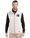 Old Dominion Monarchs College Vault - Cutter & Buck Evoke Hybrid Softshell Recycled Mens Full Zip Vest CONCRETE Front Thumbnail Image