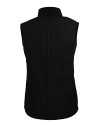 Winston-Salem State Rams Cutter & Buck Cascade Eco Fleece Womens Vest Black Mannequin Back Thumbnail Image