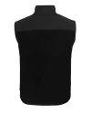 South Florida Bulls Cutter & Buck Cascade Eco Fleece Mens Vest Black Mannequin Back Thumbnail Image