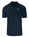 Texas Rio Grande Valley Vaqueros Cutter & Buck Forge Eco Stretch Recycled Mens Polo Navy Blue Mannequin Thumbnail Image