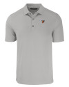Texas Rio Grande Valley Vaqueros Cutter & Buck Forge Eco Stretch Recycled Mens Polo Polished Medium Gray Mannequin Thumbnail Image