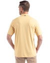 Navy Midshipmen Cutter & Buck Forge Eco Stretch Recycled Mens Polo Desert Back Thumbnail Image