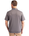 Wake Forest Demon Deacons Cutter & Buck Forge Eco Stretch Recycled Mens Polo Elemental Grey Back Thumbnail Image