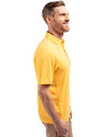 Northern Arizona Lumberjacks Cutter & Buck Forge Eco Stretch Recycled Mens Polo College Gold Heather Side Thumbnail Image