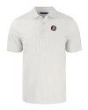 View image 7: Florida State Seminoles Cutter & Buck Pike Recycled Symmetry Print Mens Big & Tall Polo White/Polished Mannequin