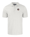 Florida State Seminoles Cutter & Buck Pike Eco Symmetry Print Stretch Recycled Mens Big & Tall Polo White/Polished Mannequin Thumbnail Image