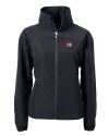 Winston-Salem State Rams Cutter & Buck Charter Eco Recycled Womens Full-Zip Jacket Black Mannequin Thumbnail Image