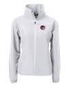 Winston-Salem State Rams Cutter & Buck Charter Eco Recycled Womens Full-Zip Jacket Polished Medium Gray Mannequin Thumbnail Image