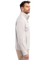 Rutgers Scarlet Knights Cutter & Buck Evoke Softshell Recycled Full Zip Mens Jacket CONCRETE Side Thumbnail Image