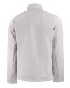 Utah Utes Cutter & Buck Evoke Softshell Recycled Full Zip Mens Jacket CONCRETE Mannequin Back Thumbnail Image