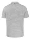 Florida State Seminoles Cutter & Buck Forge Eco Double Stripe Stretch Recycled Mens Polo Polished/White Mannequin Back Thumbnail Image