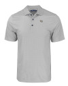 Wake Forest Demon Deacons Cutter & Buck Pike Eco Tonal Geo Print Stretch Recycled Mens Big & Tall Polo Elemental Grey Mannequin Thumbnail Image