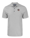View image 7: Florida State Seminoles Cutter & Buck Pike Eco Tonal Geo Print Stretch Recycled Mens Big & Tall Polo Elemental Grey Mannequin