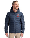 Tacoma Rainiers Cutter & Buck Mission Ridge Repreve® Eco Insulated Mens Puffer Jacket Navy Blue Front Thumbnail Image