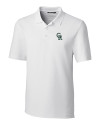Colorado Rockies City Connect Cutter & Buck Forge Stretch Mens Big and Tall Polo White Mannequin Thumbnail Image