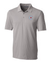 Chicago Cubs City Connect Cutter & Buck Forge Stretch Mens Big and Tall Polo Polished Medium Gray Mannequin Thumbnail Image