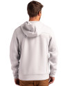 Los Angeles Angels City Connect Cutter & Buck Roam Epic Versatility Half Zip Recycled Mens Hooded Pullover Solitare Back Thumbnail Image