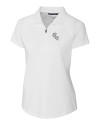 Chicago White Sox City Connect Cutter & Buck Forge Stretch Womens Short Sleeve Polo White Mannequin Thumbnail Image