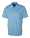 Boston Red Sox City Connect Cutter & Buck Forge Stretch Mens Polo Atlas Light Blue Mannequin Thumbnail Image