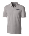 Milwaukee Brewers City Connect Cutter & Buck Forge Stretch Mens Polo Polished Medium Gray Mannequin Thumbnail Image