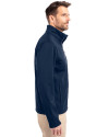 New Hampshire Wildcats College Vault Cutter & Buck Evoke Softshell Recycled Full Zip Mens Jacket Navy Blue Side Thumbnail Image