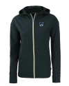 New Hampshire Wildcats College Vault Cutter & Buck Daybreak Eco Recycled Womens Full Zip Hoodie Navy Blue Mannequin Thumbnail Image