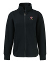 Louisville Cardinals College Vault Cutter & Buck Roam Epic Versatility Full Zip Recycled Womens Jacket Black Mannequin Thumbnail Image