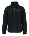 View image 3: Creighton Bluejays Cutter & Buck Roam Recycled Buttery-Soft Knit Womens Full Zip Jacket Black Mannequin
