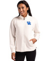 Kentucky Wildcats Cutter & Buck Roam Epic Versatility Full Zip Recycled Womens Jacket Shell Front Thumbnail Image