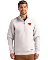 Dayton Flyers Cutter & Buck Roam Epic Versatility Recycled Quarter Zip Mens Pullover Solitare Front Thumbnail Image