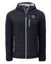 Florida State Seminoles Cutter & Buck Rainier Primaloft Mens Eco Full Zip Hybrid Jacket Black Mannequin Thumbnail Image