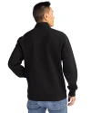 Oregon Ducks Cutter & Buck Roam Epic Versatility Recycled Quarter Zip Mens Pullover Black Back Thumbnail Image