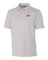 Marshall Thundering Herd Cutter & Buck Forge Heathered Stretch Mens Polo Polished Heather Mannequin Thumbnail Image