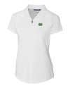 Marshall Thundering Herd Cutter & Buck Forge Stretch Womens Short Sleeve Polo White Mannequin Thumbnail Image