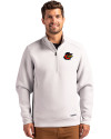 Rochester Red Wings Cutter & Buck Roam Epic Versatility Recycled Quarter Zip Mens Pullover Solitare Front Thumbnail Image