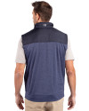 Los Angeles Angels Stars & Stripes Cutter & Buck Stealth Hybrid Quilted Mens Big and Tall Windbreaker Vest Liberty Navy Back Thumbnail Image