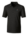 Arizona Diamondbacks Cutter & Buck Forge Pencil Stripe Stretch Mens Polo Black Mannequin Thumbnail Image