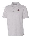 Umass Minutemen Cutter & Buck Forge Heathered Stretch Mens Polo Polished Heather Mannequin Thumbnail Image