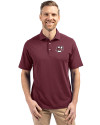 Umass Minutemen Cutter & Buck Virtue Eco Pique Recycled Mens Polo Chutney Front Thumbnail Image