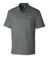 Seattle Mariners City Connect Cutter & Buck CB Drytec Genre Textured Solid Mens Big and Tall Polo Elemental Grey Mannequin Thumbnail Image