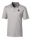 Baltimore Orioles City Connect Cutter & Buck Forge Tonal Stripe Stretch Mens Big and Tall Polo Polished Medium Gray Mannequin Thumbnail Image