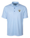 Seattle Mariners City Connect Cutter & Buck Pike Double Dot Print Stretch Mens Polo Tour Blue Mannequin Thumbnail Image