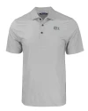 The Ivy League Cutter & Buck Pike Eco Tonal Geo Print Stretch Recycled Mens Big & Tall Polo Elemental Grey Mannequin Thumbnail Image
