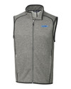KIRO 7 Cutter & Buck Mainsail Sweater-Knit Mens Full Zip Vest POH_MANN_HG 1 Thumbnail Image