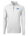 KIRO 7 Cutter & Buck Adapt Eco Knit Stretch Recycled Mens Quarter Zip Pullover WH_MANN_HG 1 Thumbnail Image
