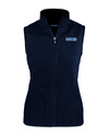 KIRO 7 Cutter & Buck Cascade Eco Sherpa Fleece Womens Vest NVBU_MANN_HG 1 Thumbnail Image