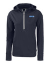 KIRO 7 Cutter & Buck Daybreak Eco Recycled Womens Half Zip Hoodie NVBU_MANN_HG 1 Thumbnail Image