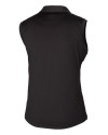 Oklahoma Sooners Vintage Cutter & Buck Forge Stretch Womens Sleeveless Polo Black Mannequin Back Thumbnail Image